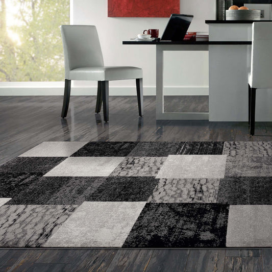 Boston Black Rug