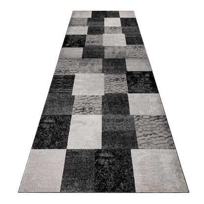 Boston Black Hallway Runner