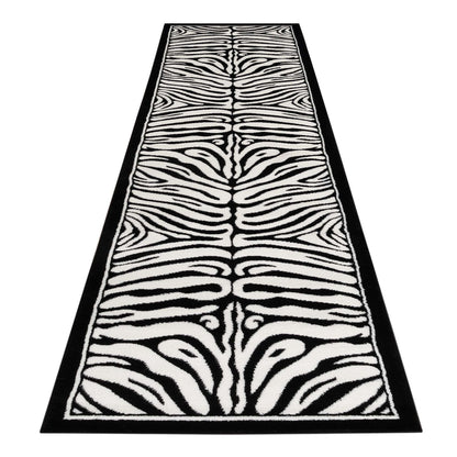 Boston Black Hallway Runner