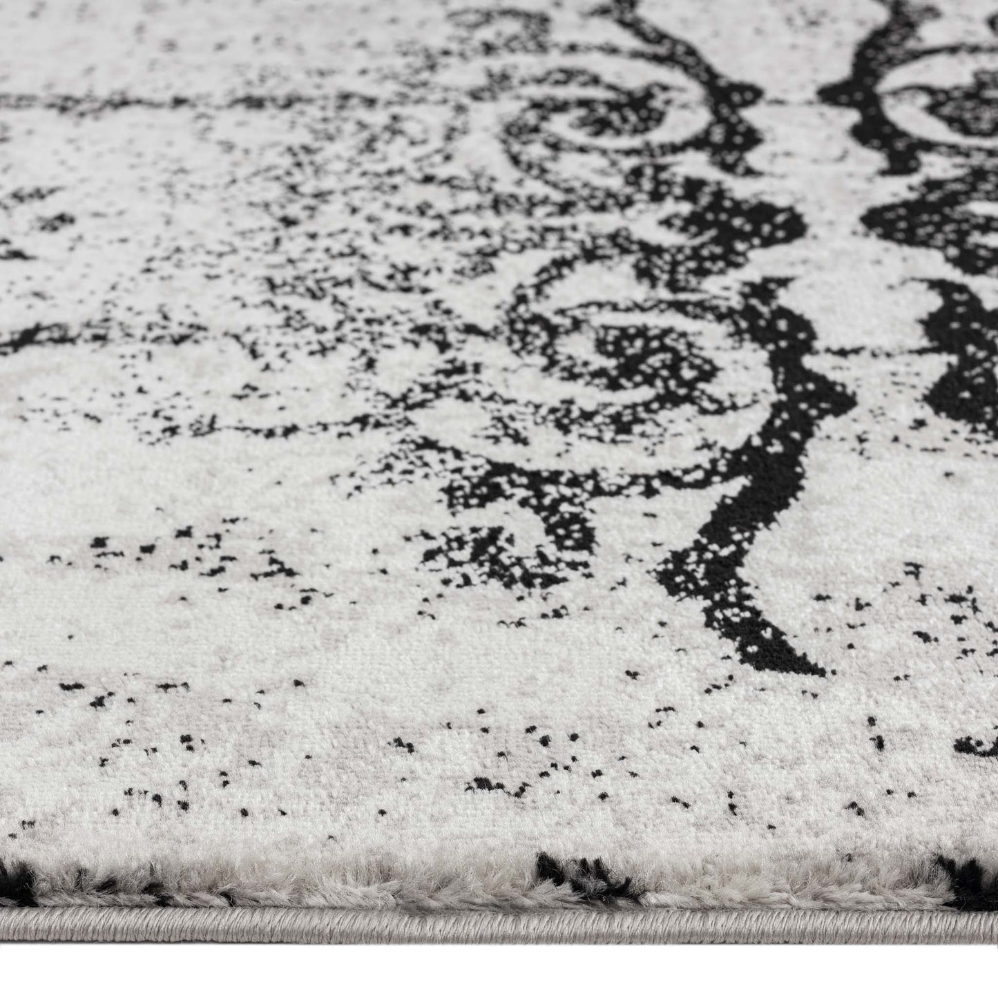 Boston Grey Hallway Runner Rug