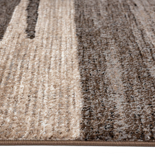 Boston Brown Round Rug