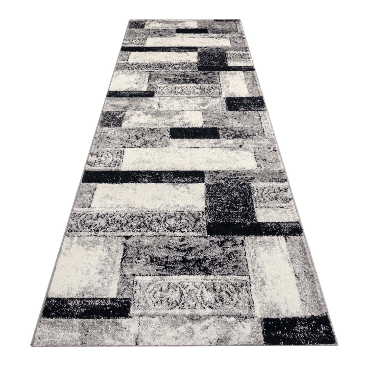 Boston Grey Hallway Runner