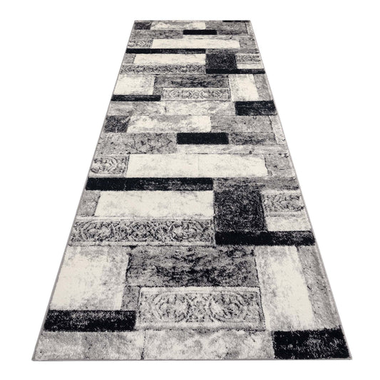 Boston Grey Hallway Runner