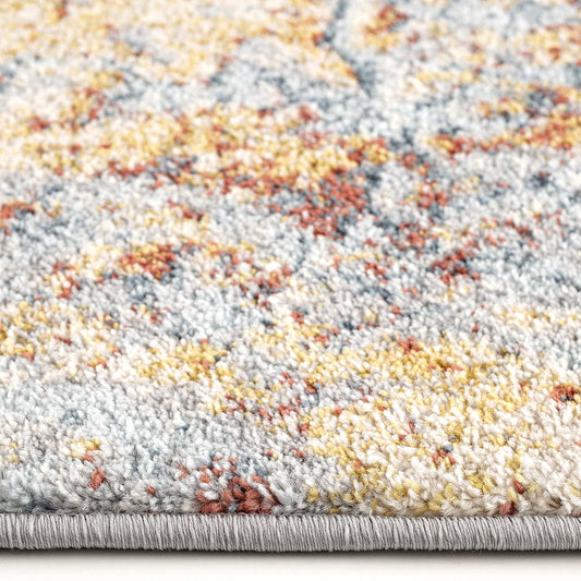 Canyon Grey Round Rug