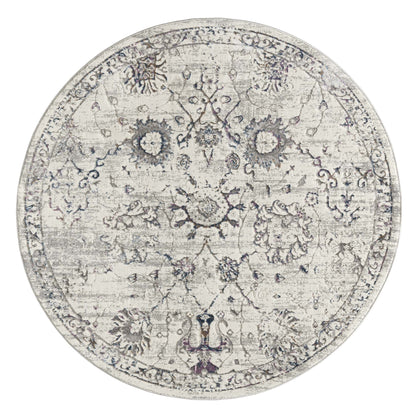 Charm Cream Round Rug