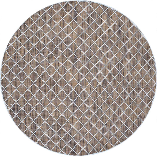 Cross Brown Rug
