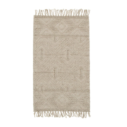 Diego Tribal Brown Wool Rug - DIEG02