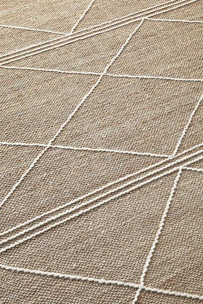 Natural Earth Hand-Loomed Jute-Blend Rug
