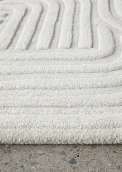 Darren Palmer Zen White Rug