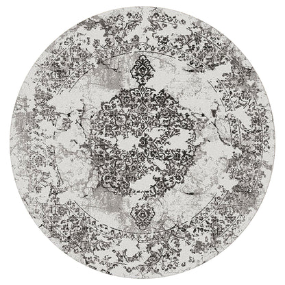 Desire Grey Round Rug