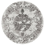 Desire Grey Round Rug