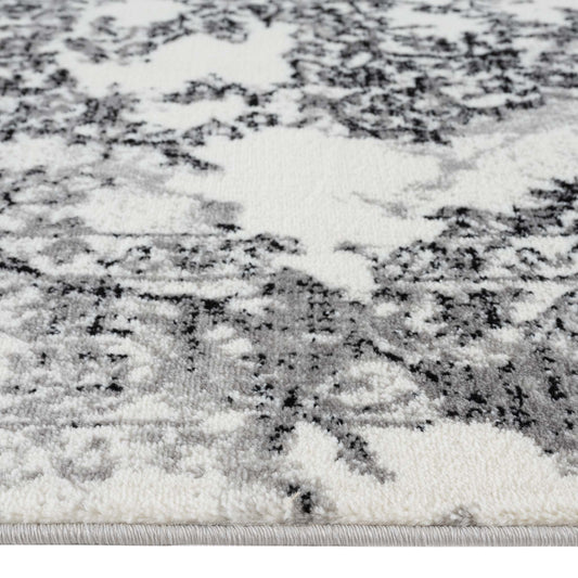 Desire Grey Round Rug