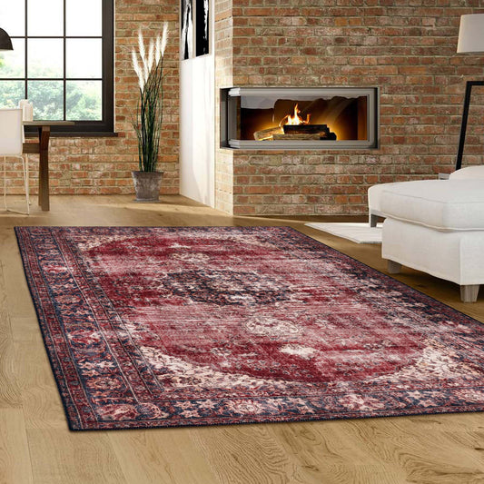 Devon Red Rug