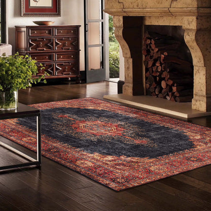 Devon Navy Rug