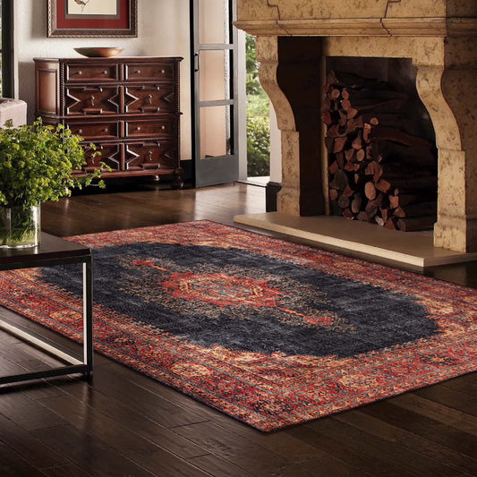 Devon Navy Rug
