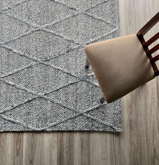 Diamond Dk Grey Rug