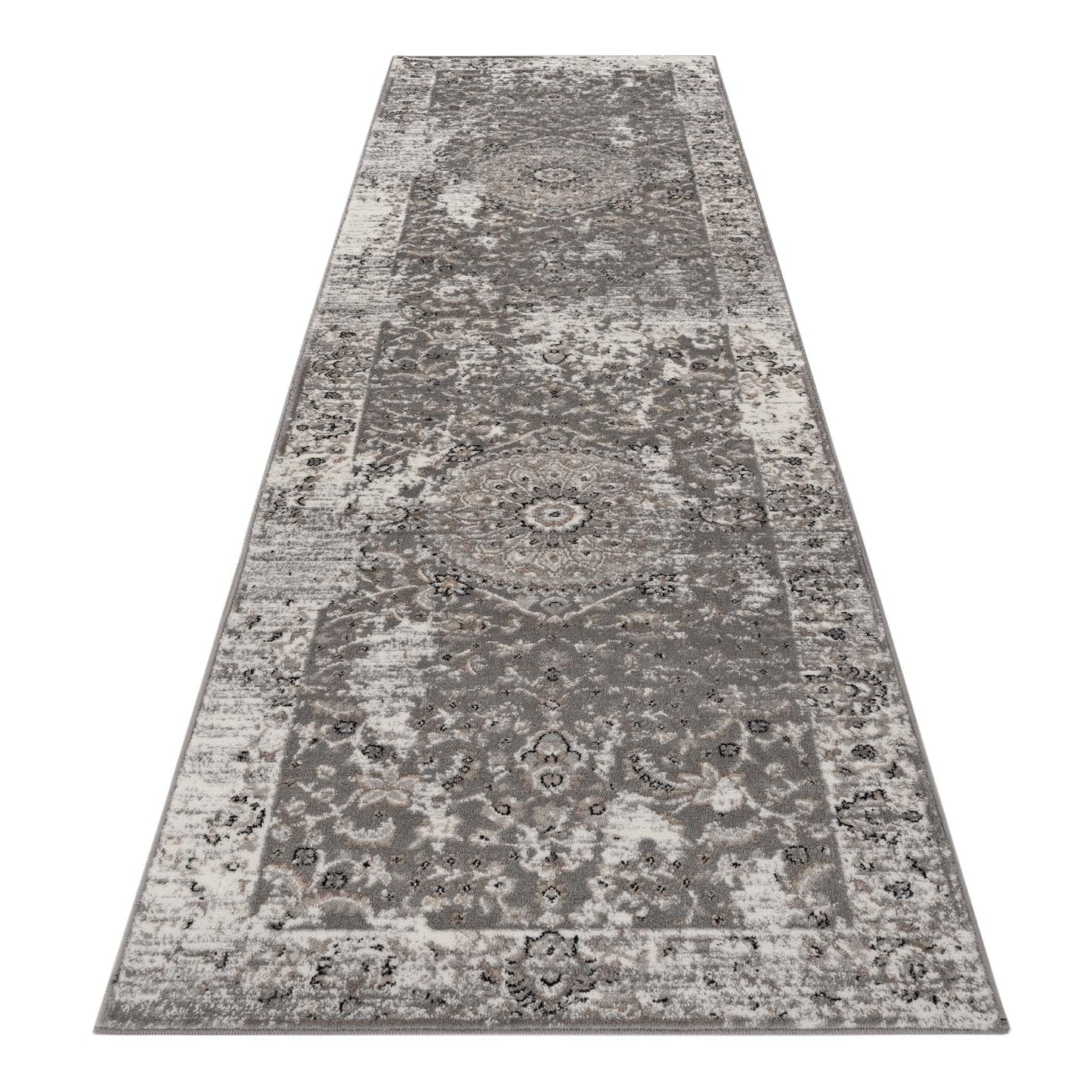 Dynasty Grey Hallway Runner
