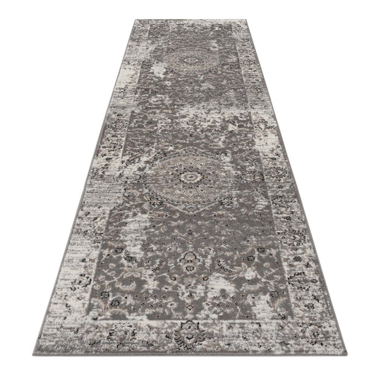 Dynasty Grey Hallway Runner