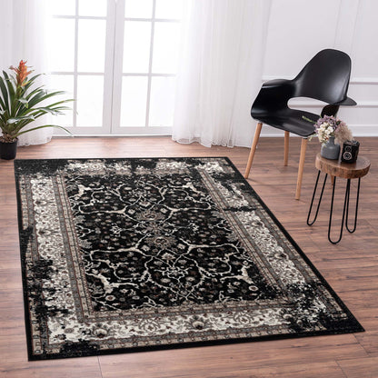 Dynasty Black Rug