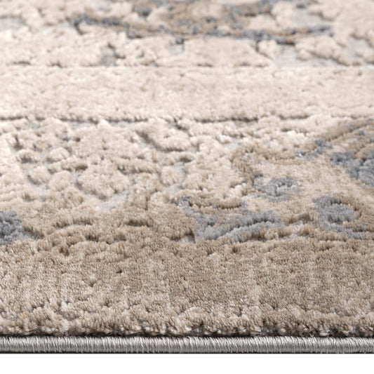 Envy Grey Round Rug