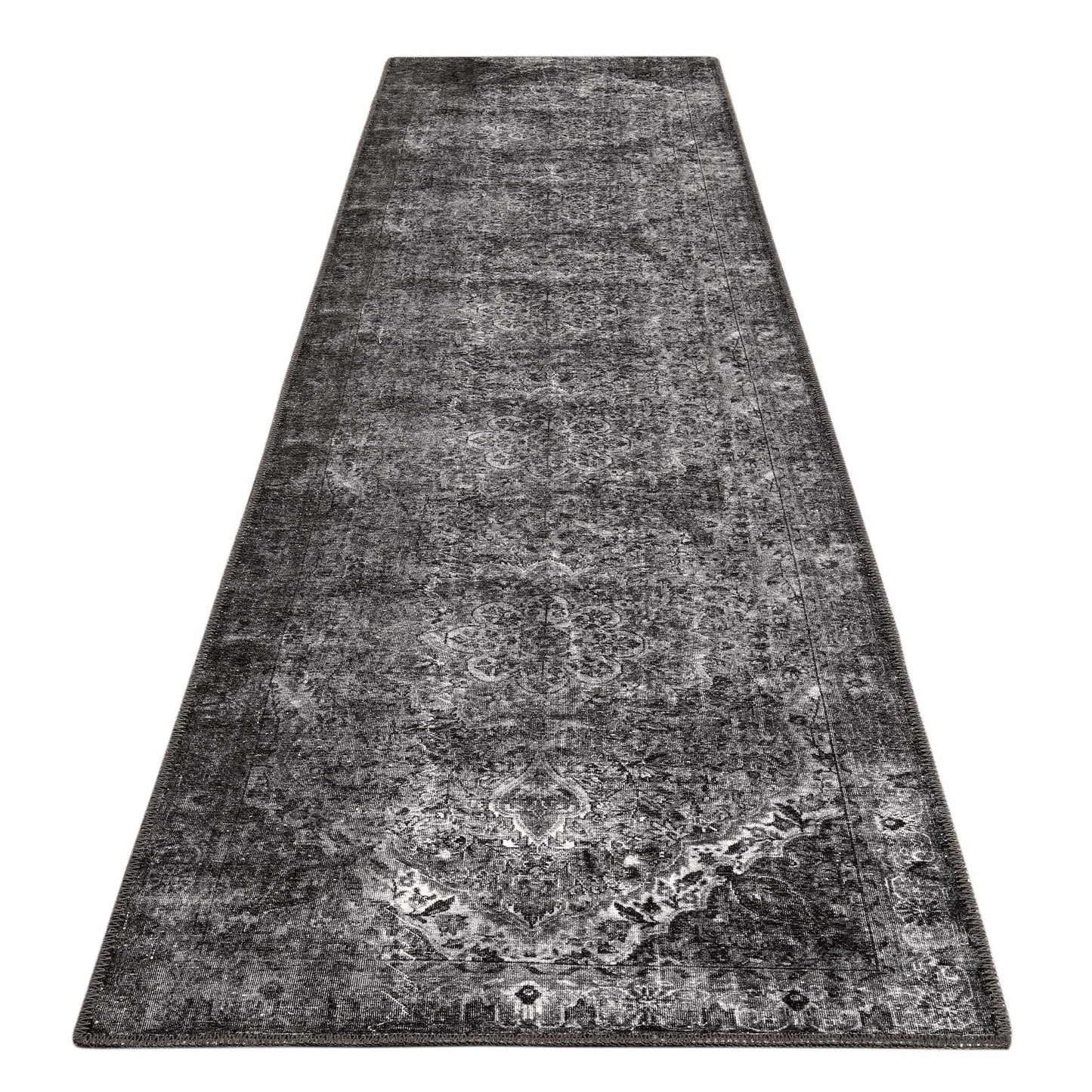 Fame Grey Hallway Runner