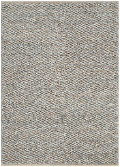 Eco Weave Grey Jute and Wool Rug