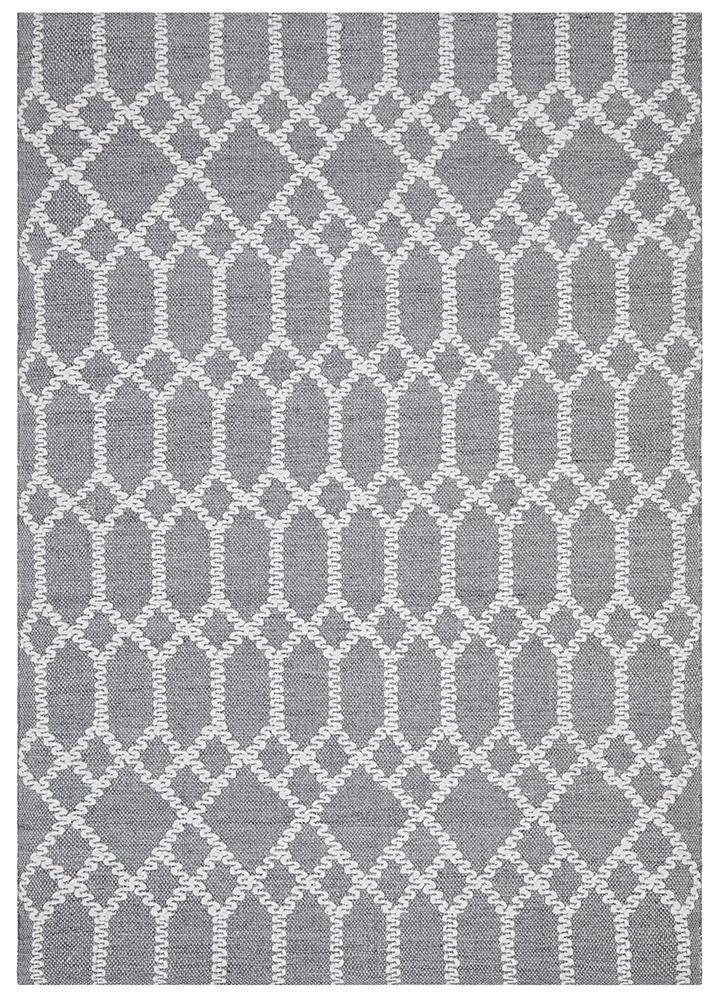 HUDSON TRIBAL BLUE FLOOR RUG