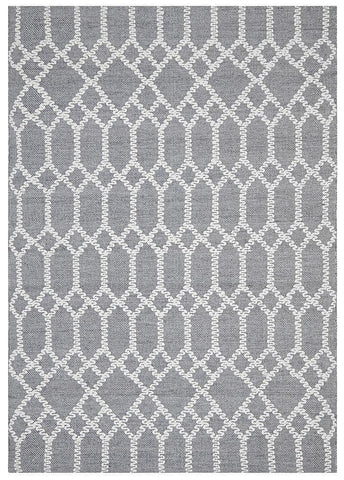 HUDSON TRIBAL BLUE FLOOR RUG