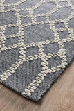 HUDSON TRIBAL BLUE FLOOR RUG
