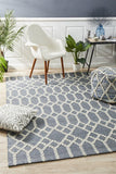HUDSON TRIBAL BLUE FLOOR RUG