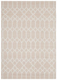 HUDSON TRIBAL TRELLIS NUDE SOFT PINK RUG