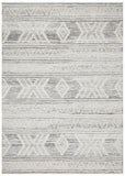 HUDSON SILVER HAND WOVEN TRIBAL RUG