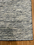 ASHLEY STEEL IVORY HAND WOVEN FLOOR RUG