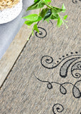 long-island Runner Beige Grey Rug 2902-J48H