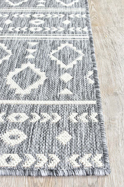 Alaska Grey Cream Rug 3333-GU6E