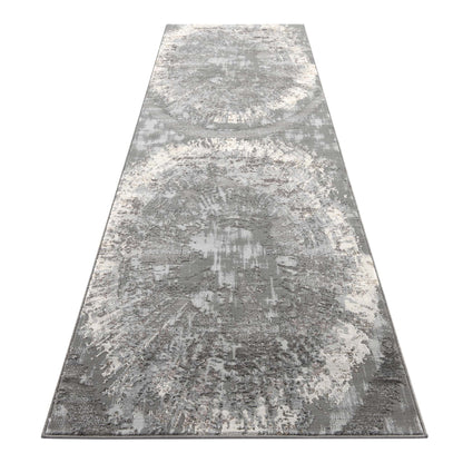Lotus Grey Hallway Runner