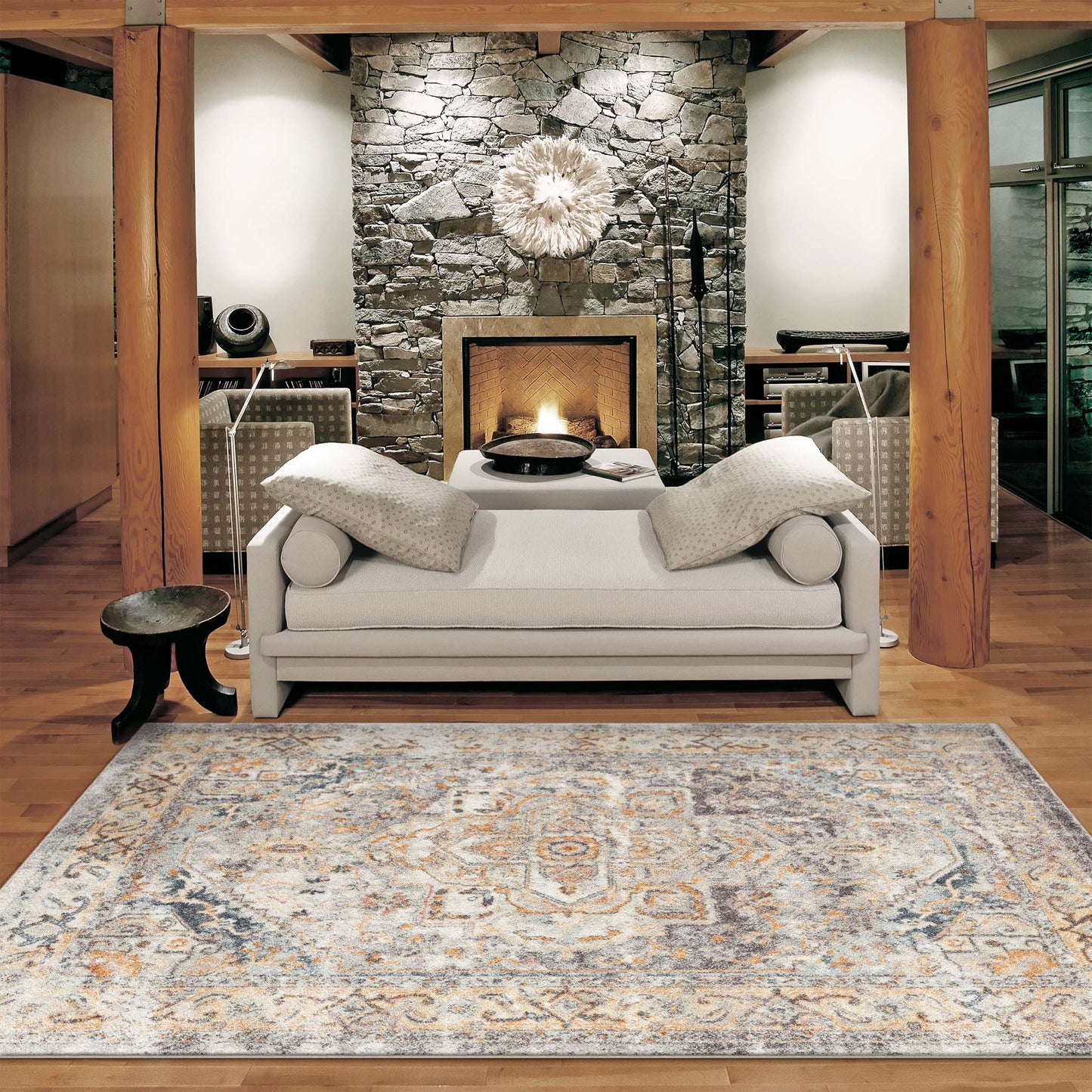 Luna Blue Rug