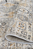 Medina Grey Mustard Rug 0320C