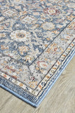 Medina Dark Blue Runner Rug A156A