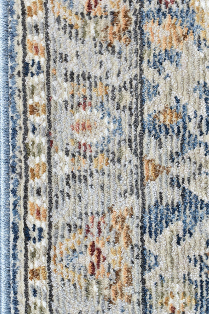 Medina Dark Blue Runner Rug A156A