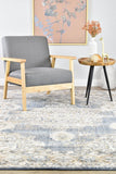 Medina Dark Blue Rug 0318A