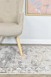 Medina L.Grey Runner Rug 0318A