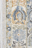 Medina Blue Grey Runner Rug 0319A