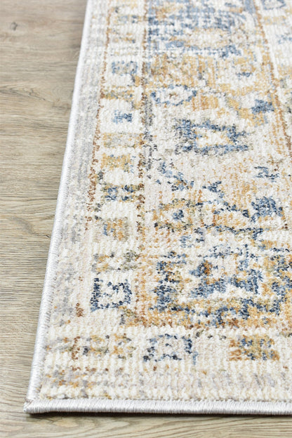 Medina Blue Grey Rug 0321B