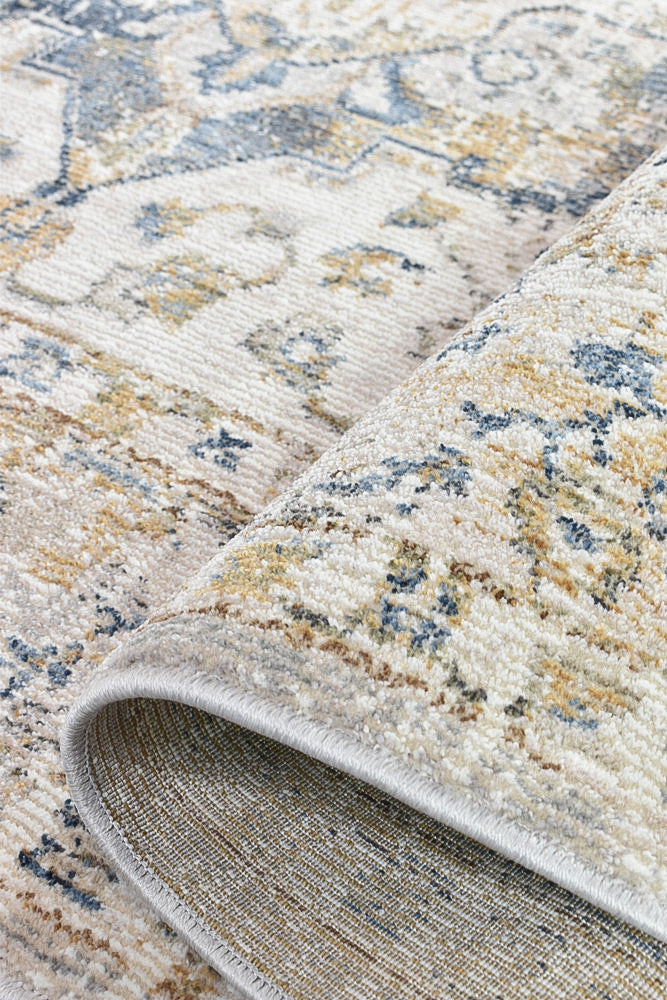 Medina Blue Grey Rug 0321B