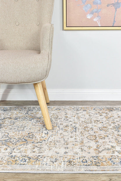 Medina Blue Grey Rug 0321B