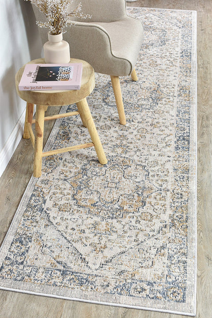 Medina Blue Grey Rug 0321B