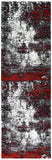 Dahlia 651 White Red Rug