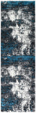 Dahlia 651 White Turquoise Rug