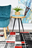 Dahlia 297 Dark Grey Red Runner